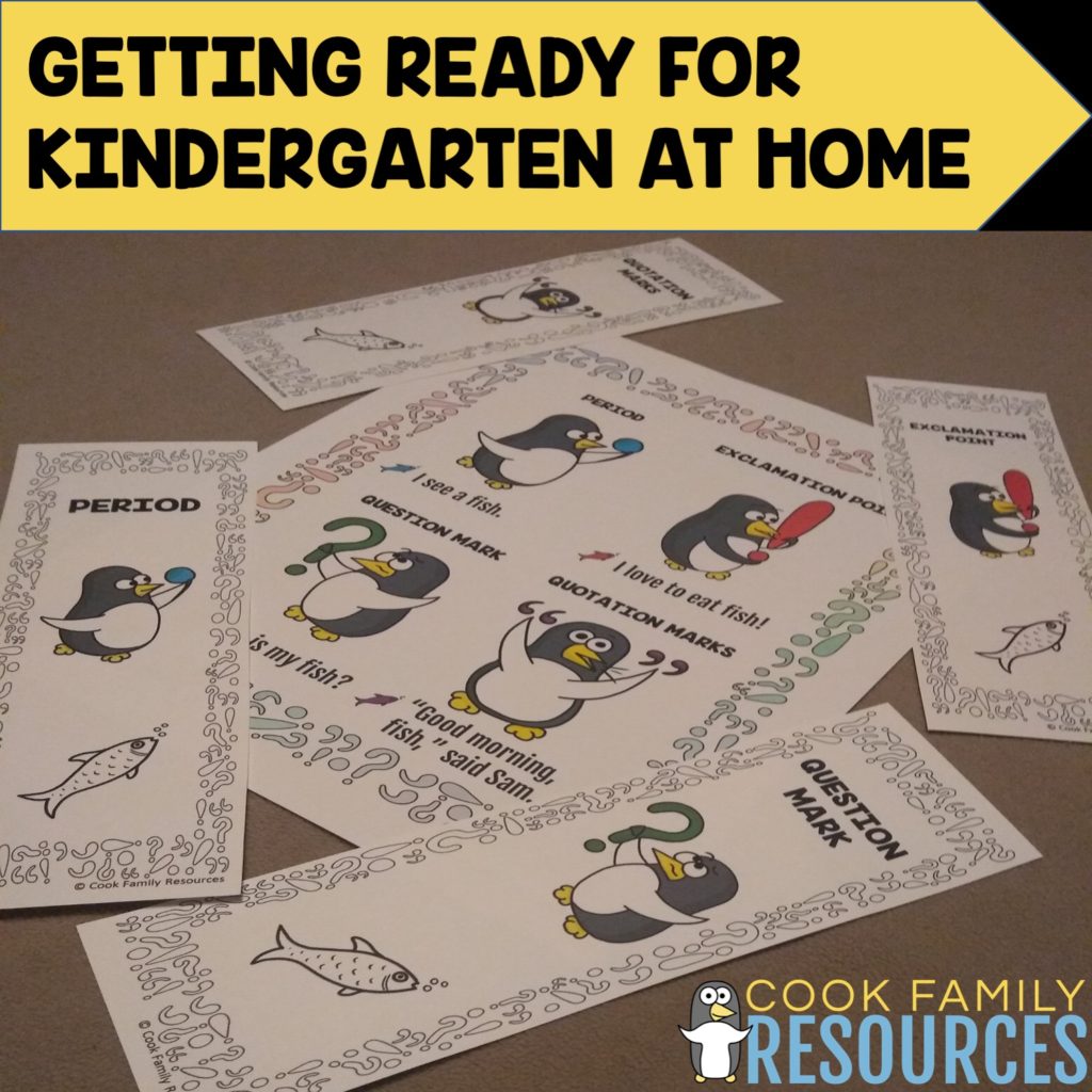 How We Are Getting Ready For Kindergarten At Home Cook Family Resources